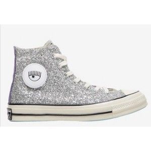 NEW Converse Chiara Chuck Taylor 70 Hi Platform Sz 10 Eye Heavy Grain Glitter